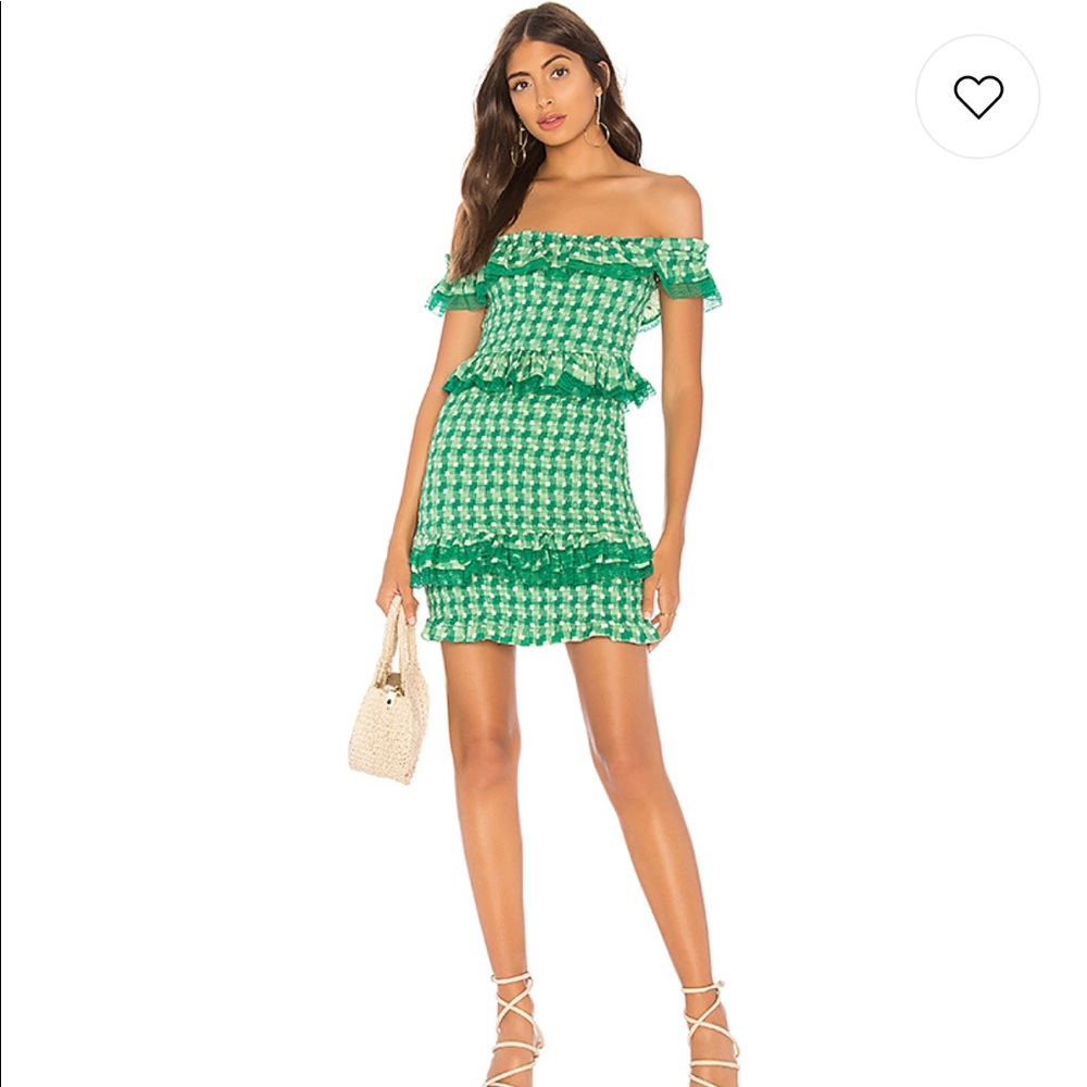 Revolve Tularosa dress in green